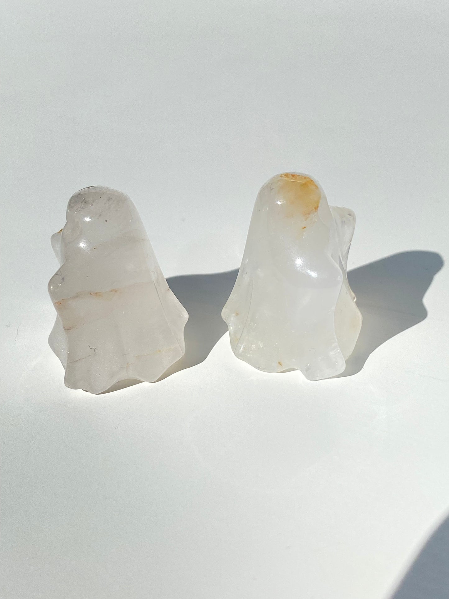 Mini Clear Quartz Ghost