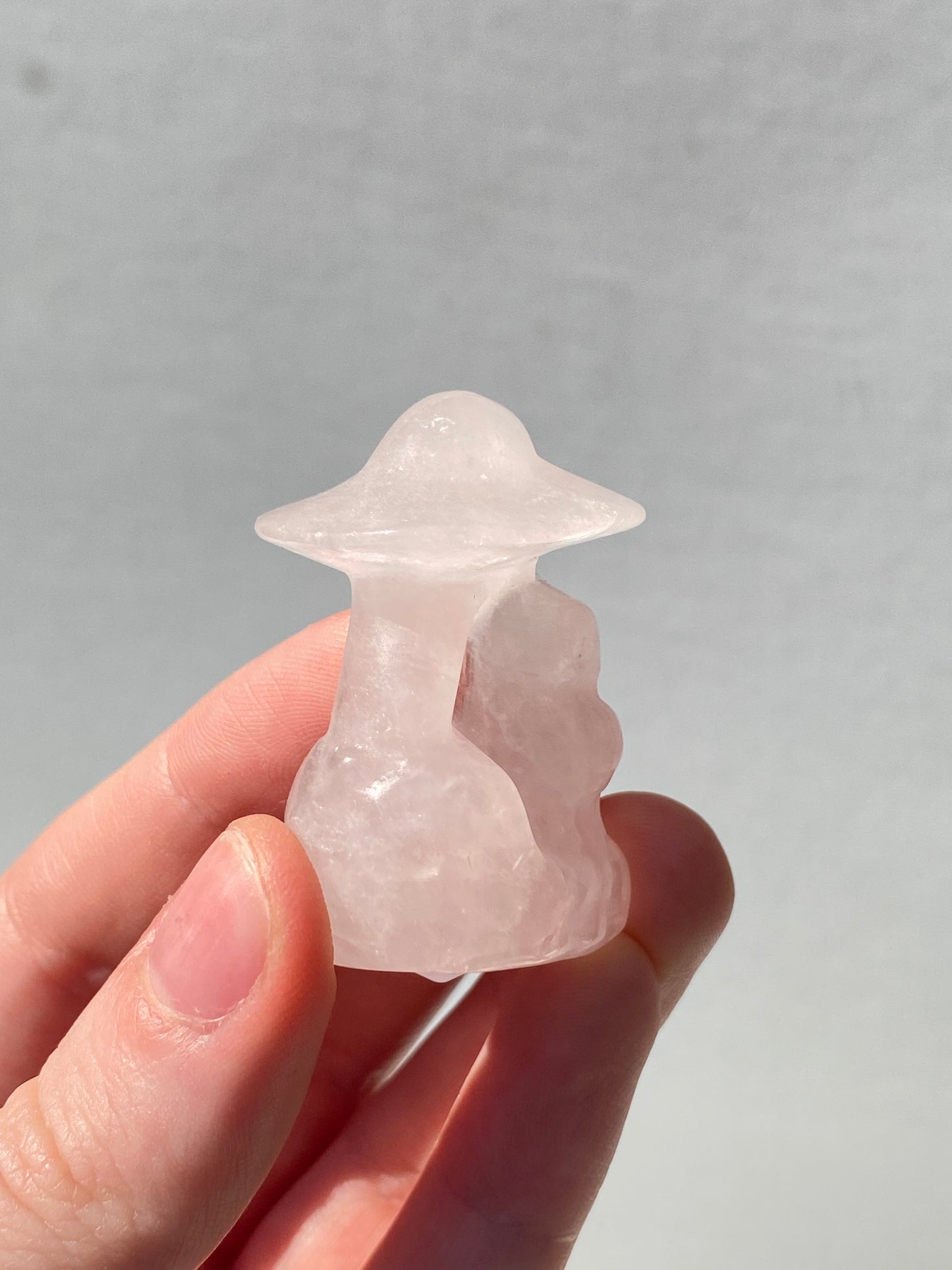 Rose Quartz Owl