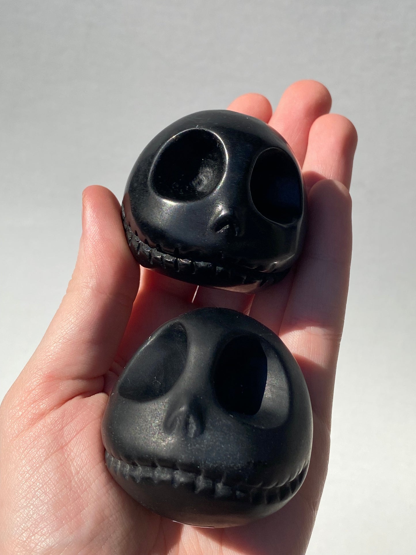 Obsidian Jack Skull