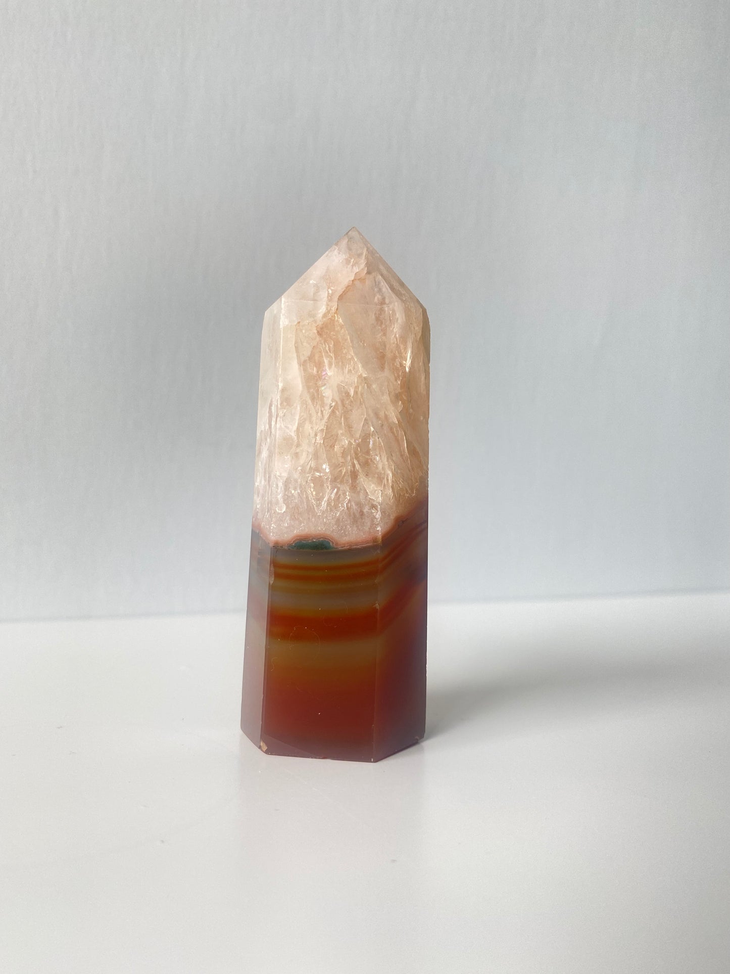 Carnelian Quartz Tower