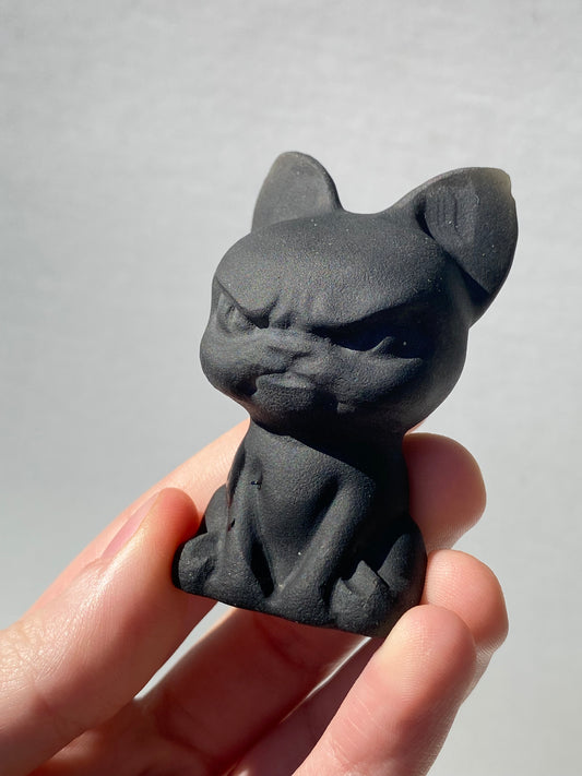 Obsidian Angry Cat