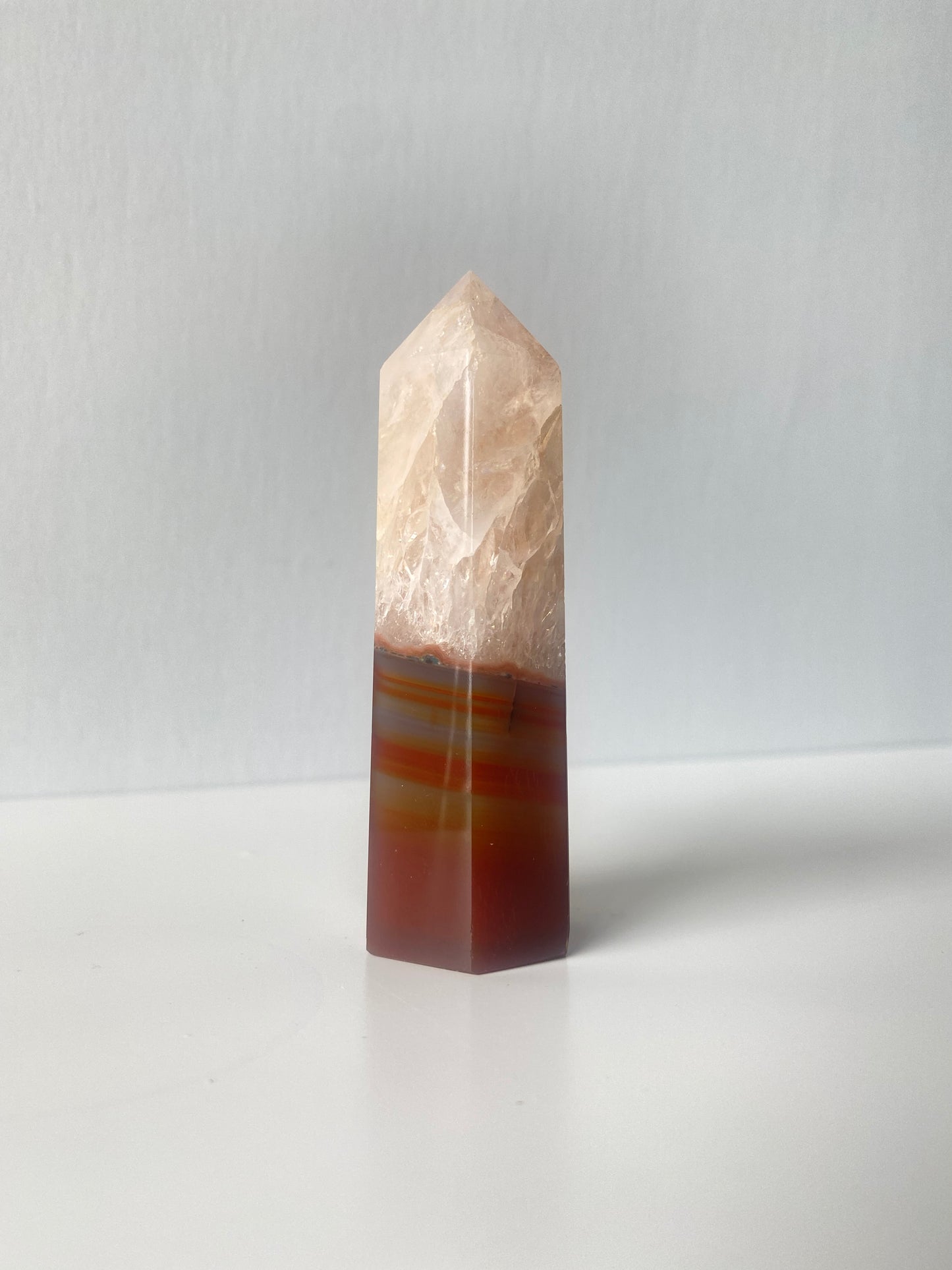 Carnelian Quartz Tower