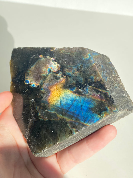 Raw Labradorite Slab