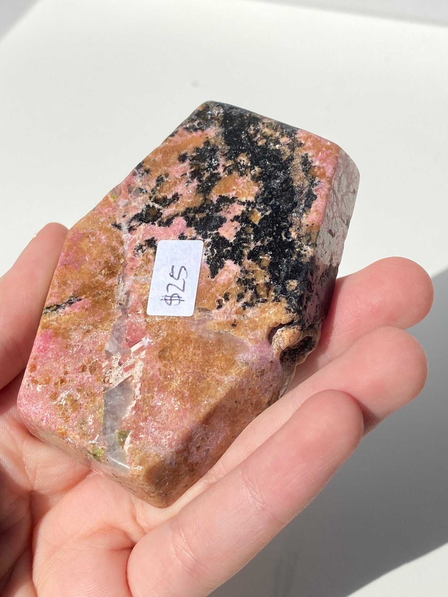 Rhodonite Coffin Dish