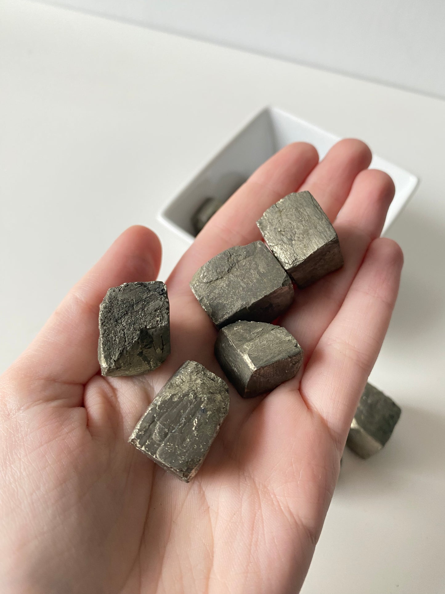 Raw Pyrite Tumble