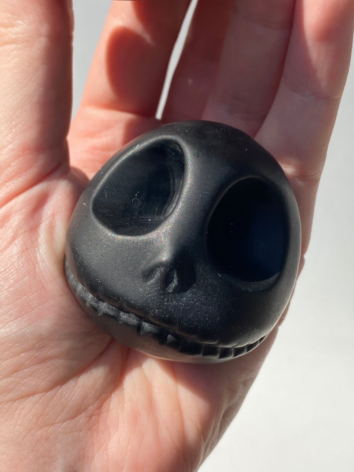 Obsidian Jack Skull