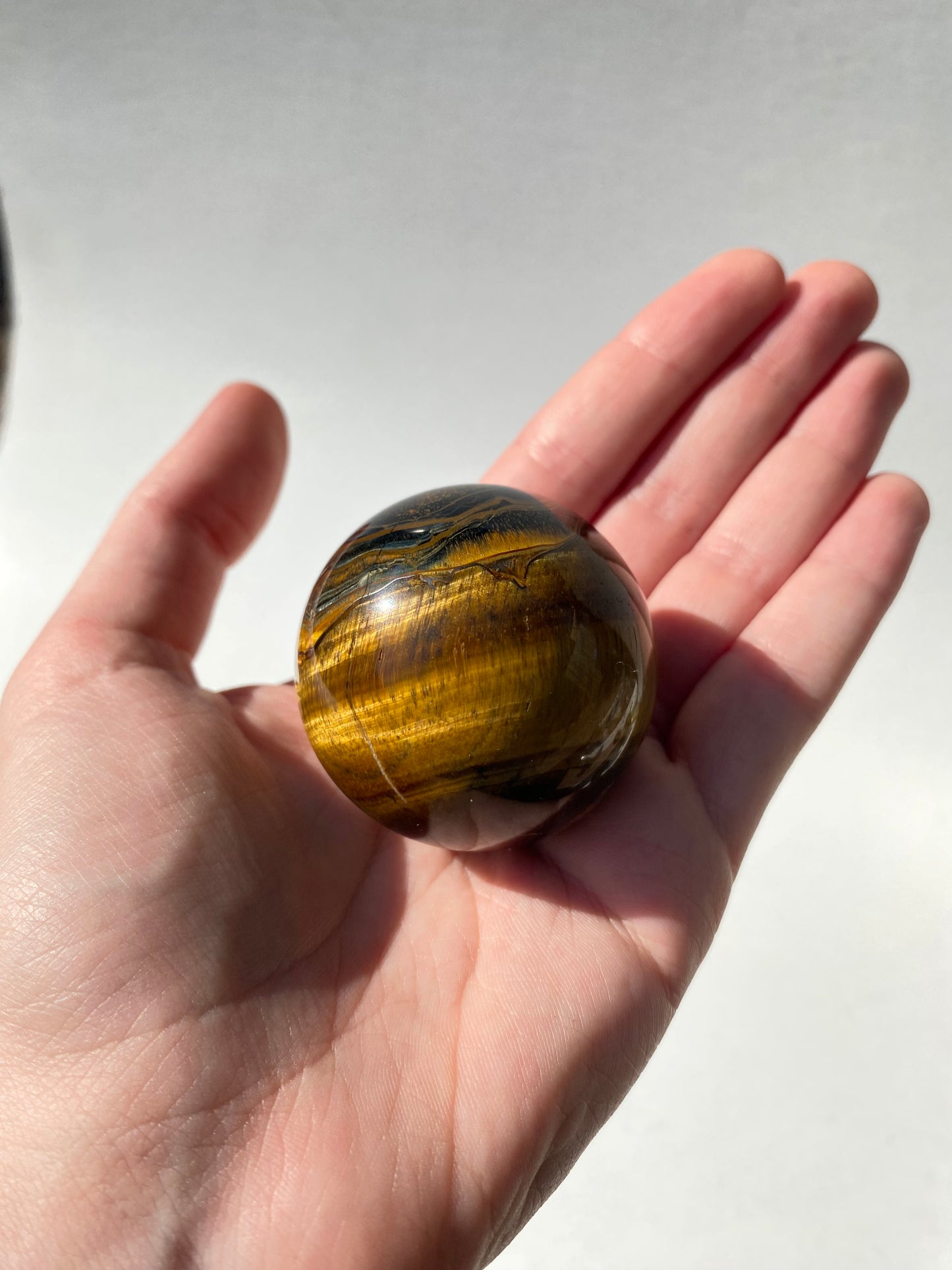 Tiger Eye Sphere