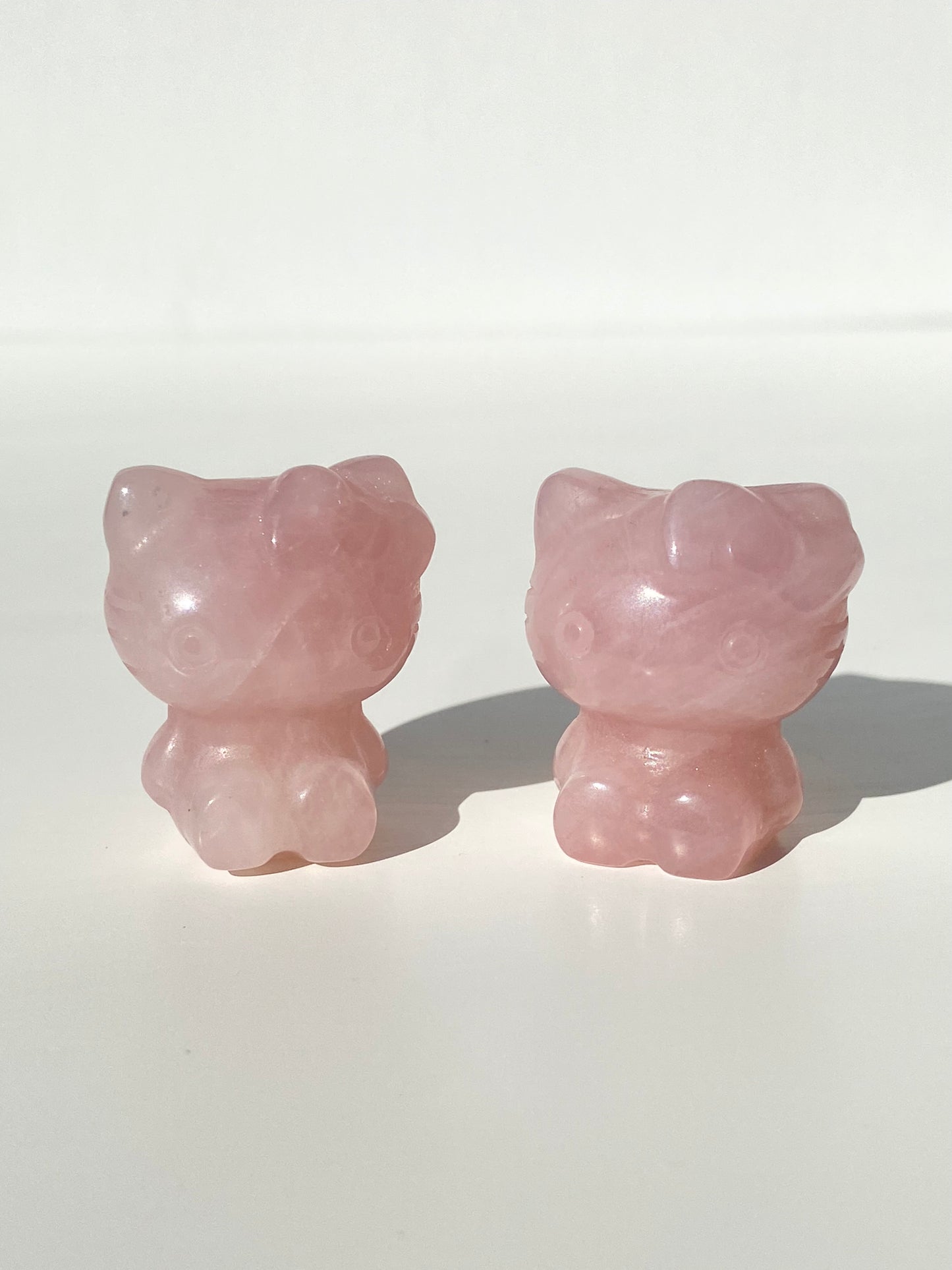 Mini Rose Quartz Kitty