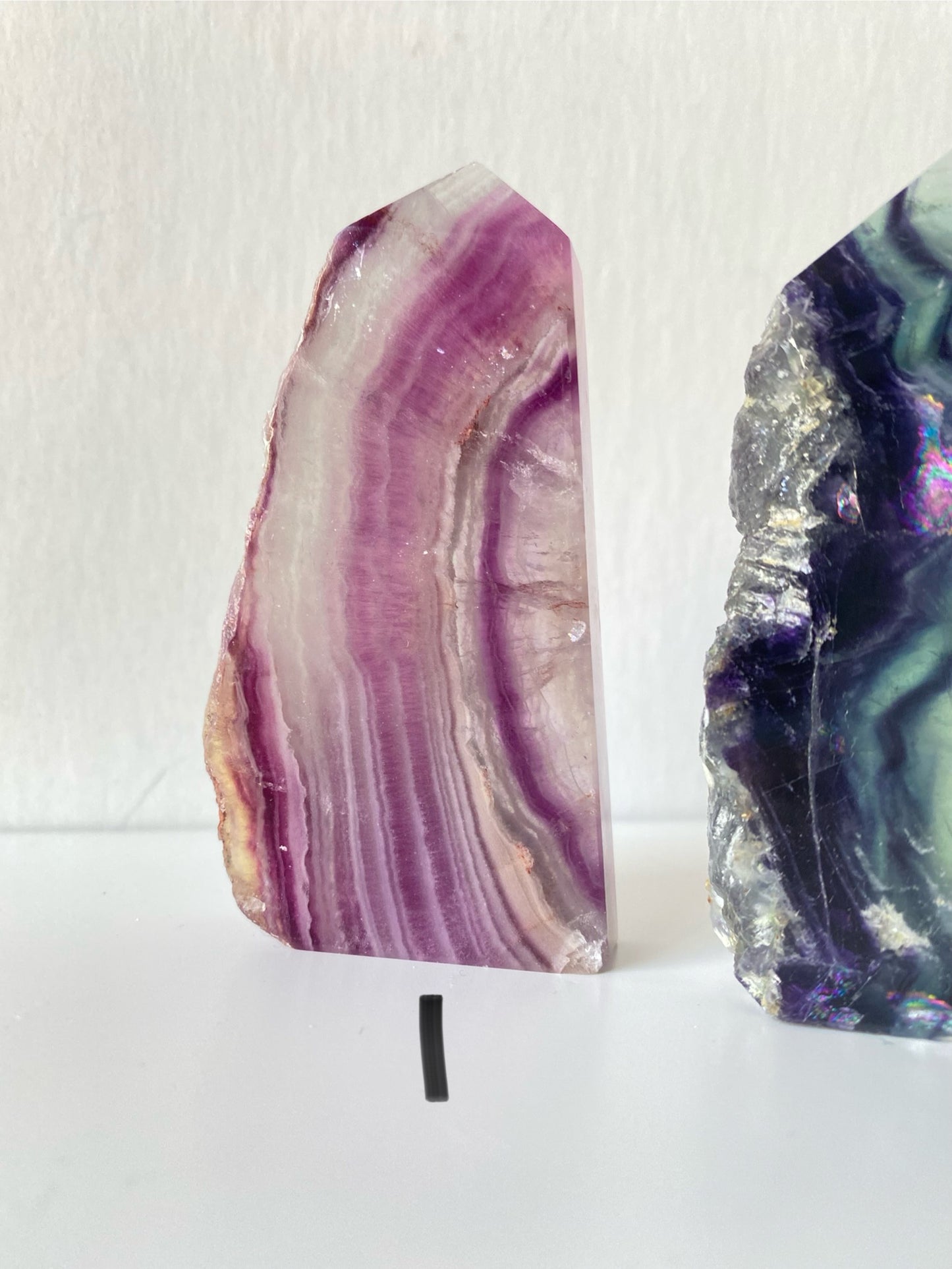 Raw Rainbow Fluorite Tower