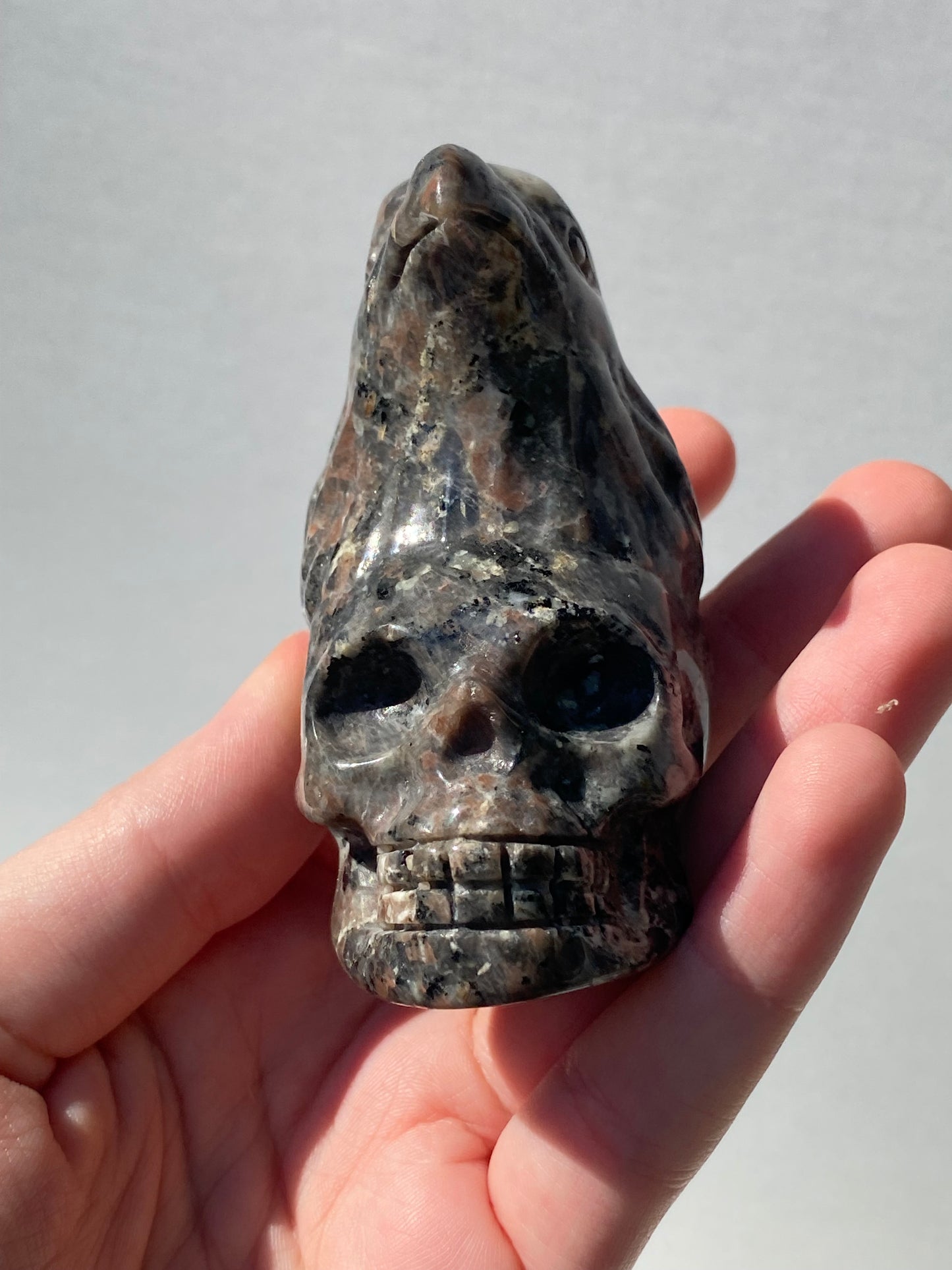 Yooperlite Eagle Skull