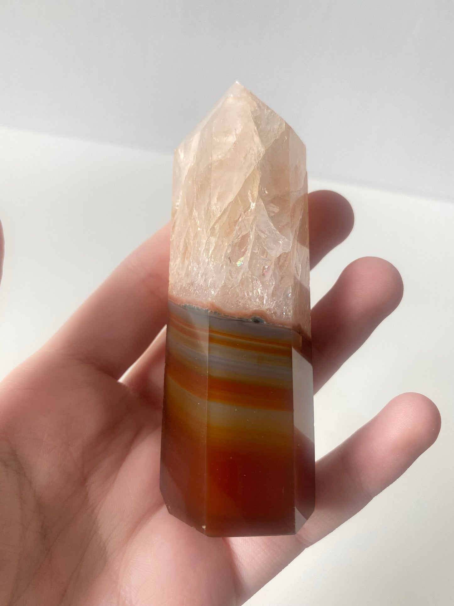 Carnelian Quartz Tower