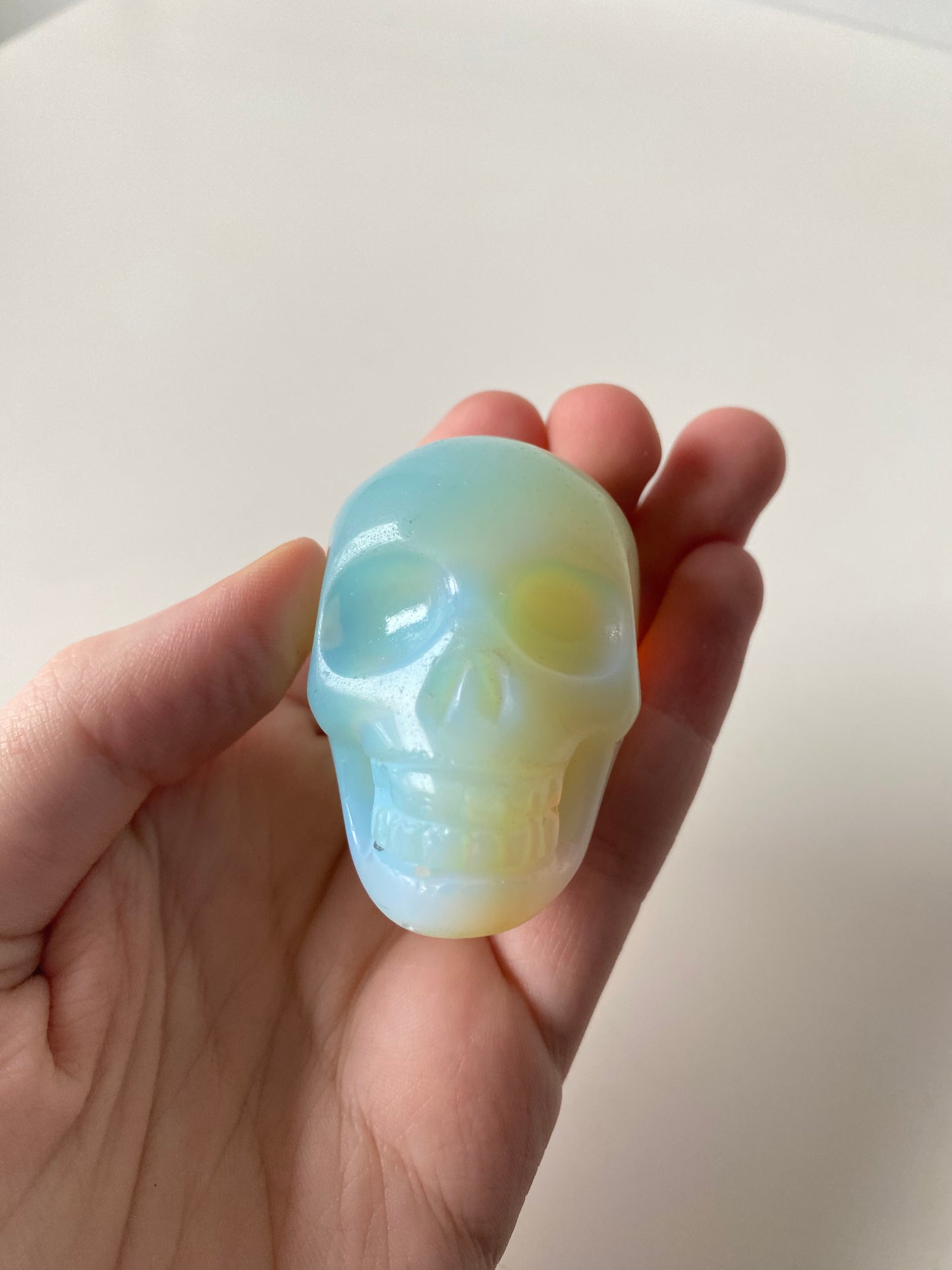 Opalite Skull