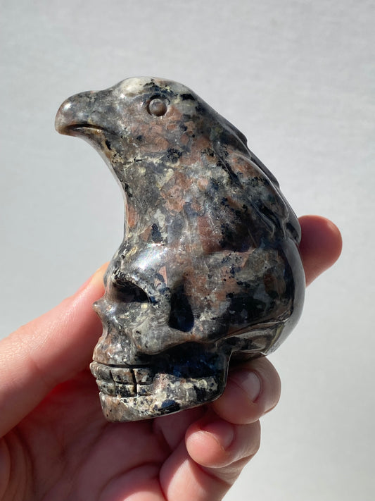 Yooperlite Eagle Skull