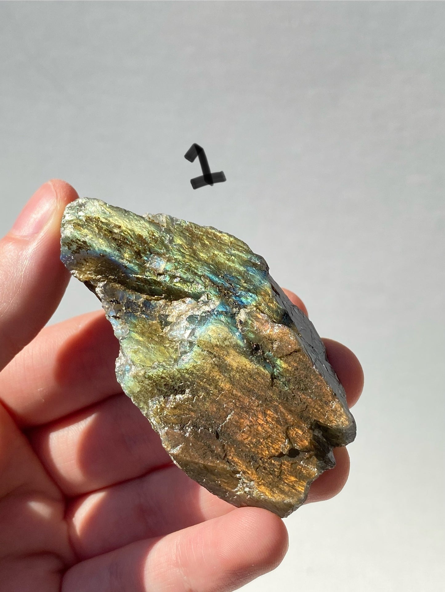 Raw Labradorite