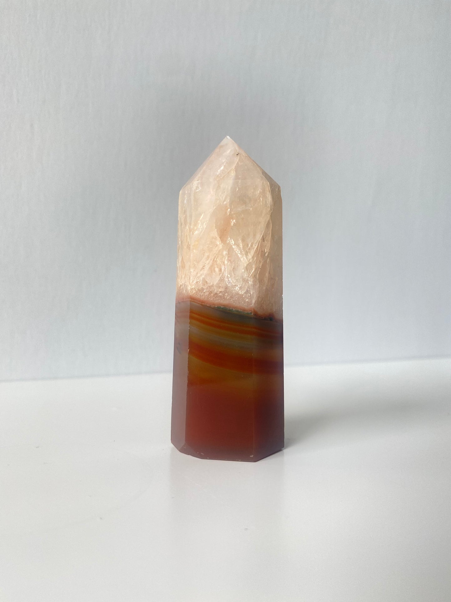 Carnelian Quartz Tower