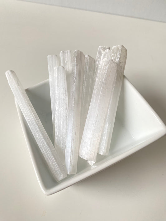 Raw Selenite Rod