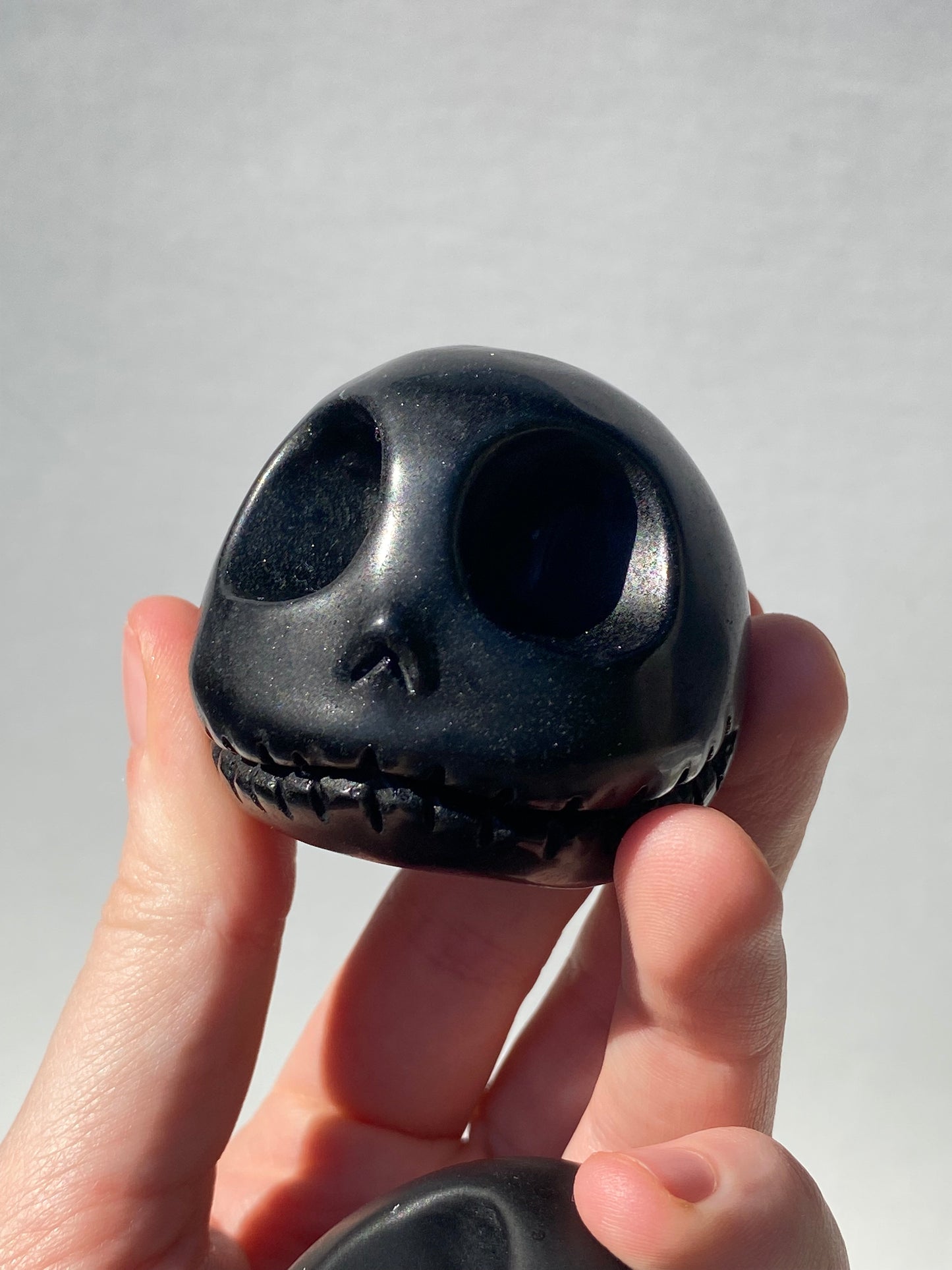 Obsidian Jack Skull