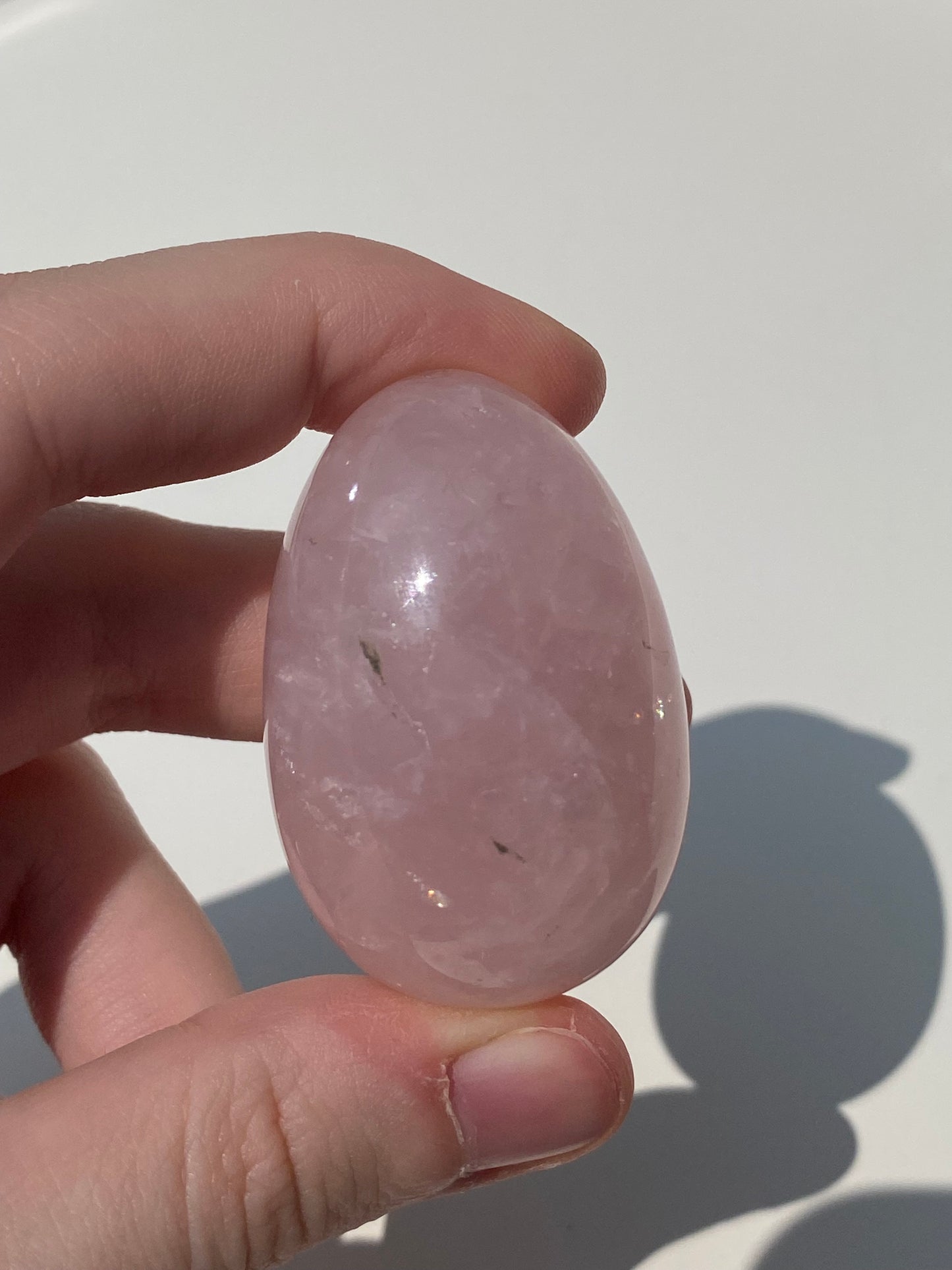 Rose Quartz Egg