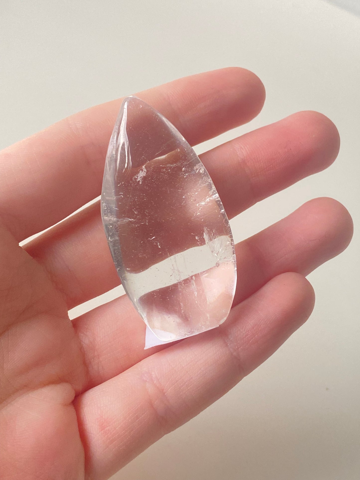 Clear Quartz Flame