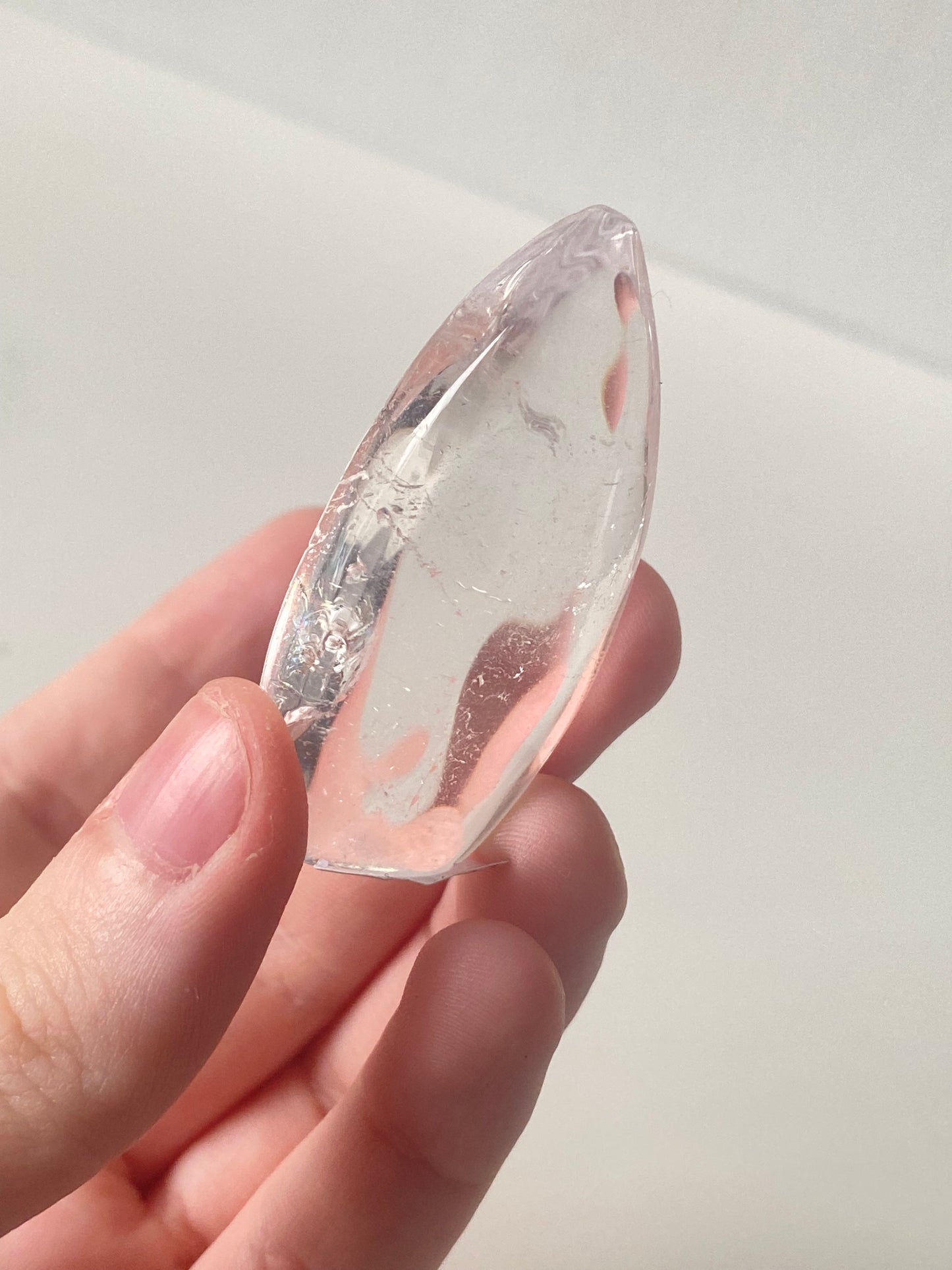 Clear Quartz Flame