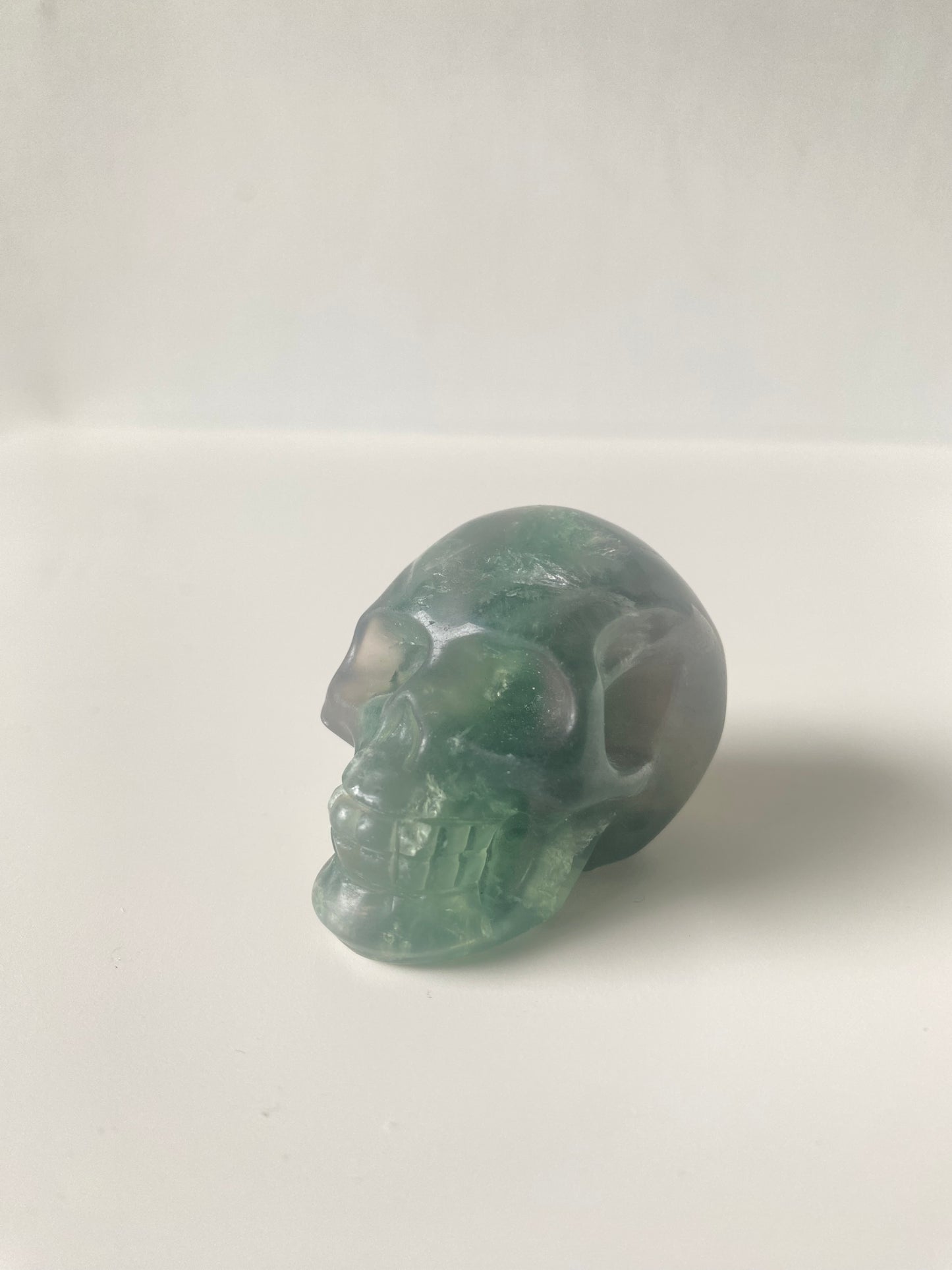 Rainbow Fluorite Skull