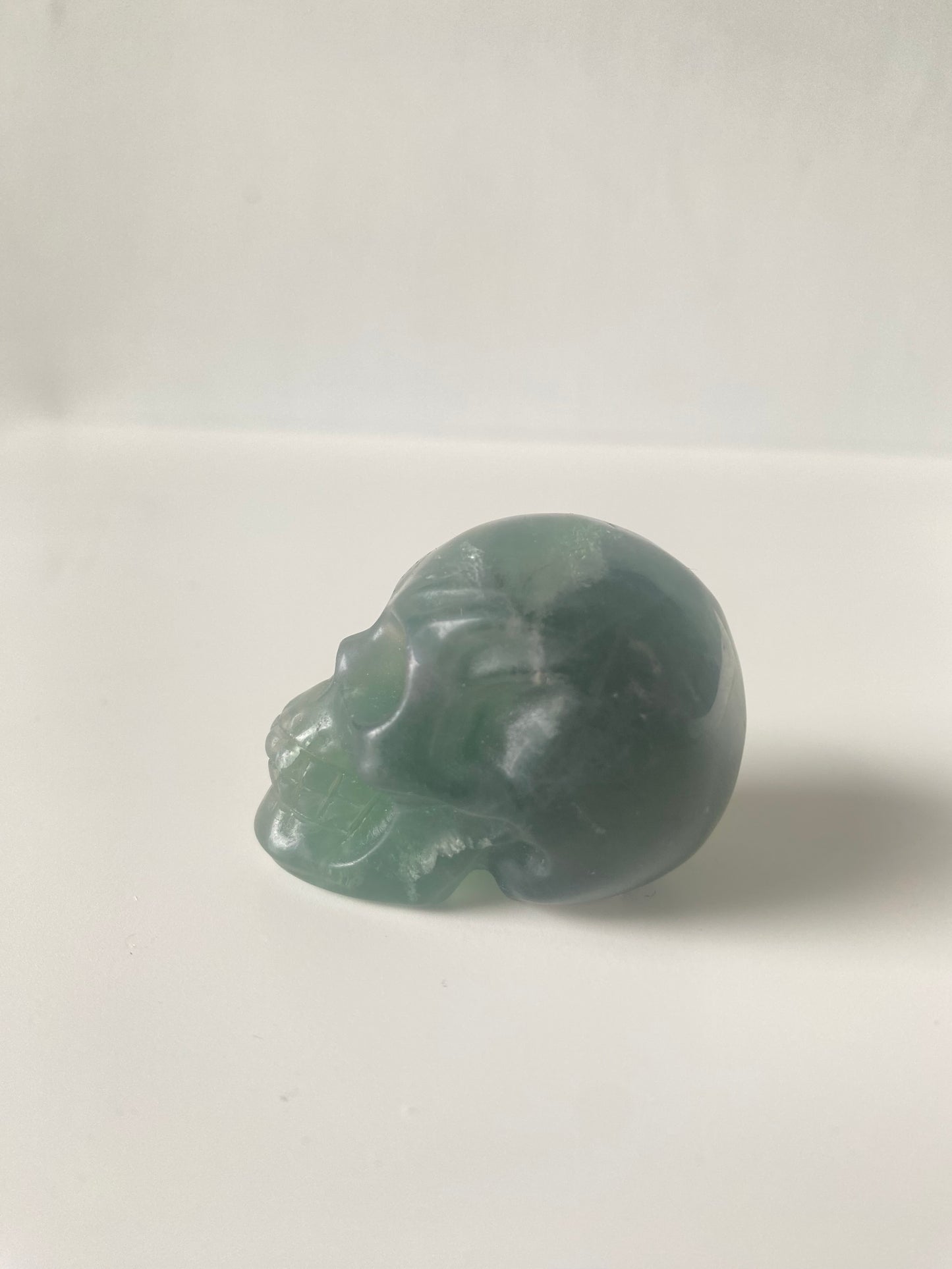 Rainbow Fluorite Skull