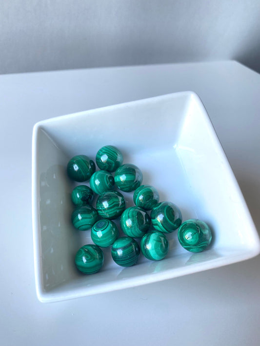 Mini Malachite Sphere